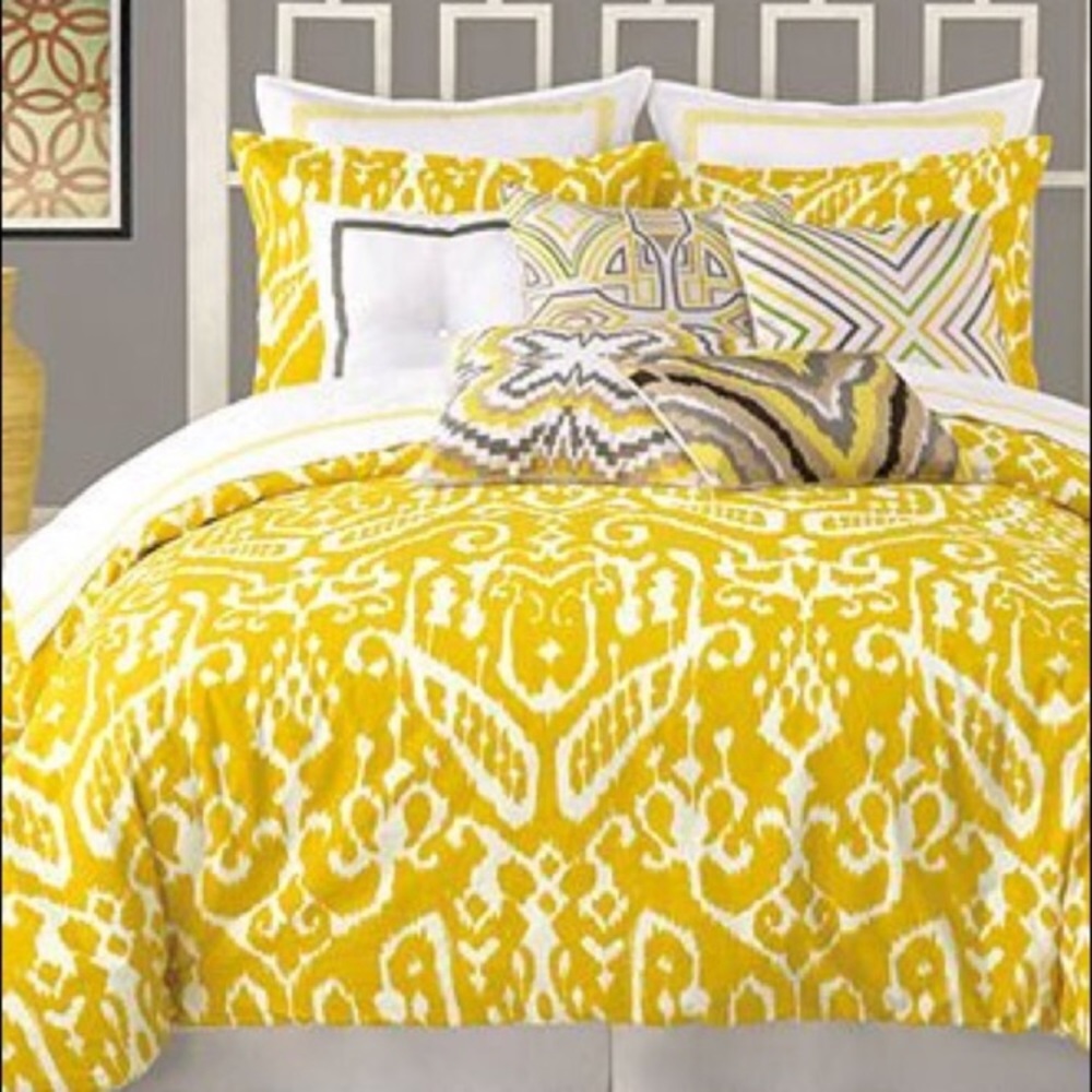Trina Turk comforter and 2 shams